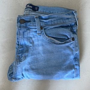 Light wash jeans